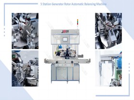 5 station Automatic Generator Armature Motor Rotor Balancing Machine