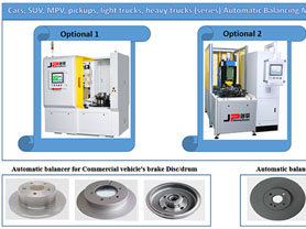 Automatic Balancer for Commercial Passenger Brake Disc