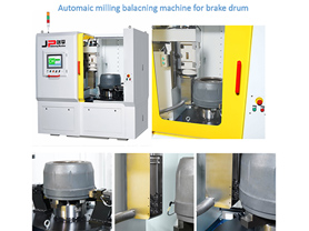 Automatic Milling Balancing Machine for Brake Drum