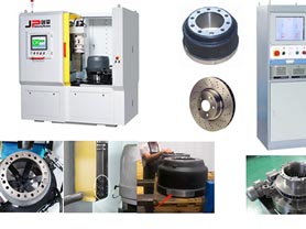 Brake Disc Automatic Balancing Test Milling Machine