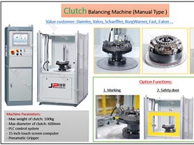 Clutch Balancing Machine Manual Type