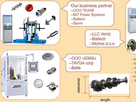 Best Selling Balancing Machine in Russia