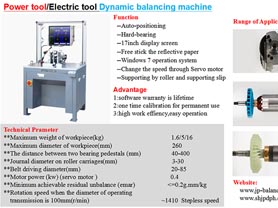 Offer Power Tool Electric Armature Dynamic Balancing Machine