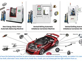 Automotive Powertrain system balancing machine