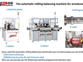 Armature Automatic Balancing Machine Art of Balancing