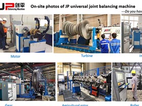 On Site Photo of JP Universal Joint Balancing Machine