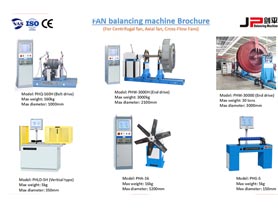 2022 most welcomed Fan Balancing Machine Brochure