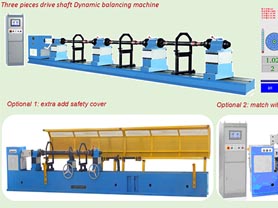 Two Piece Three Piece Drive Shaft Balancing Machine for Truck Passenger