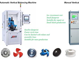 Manual & Automatic Type Balancing Machine