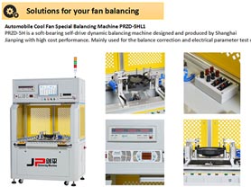 Radiator Fan Assembly Balancing Machine