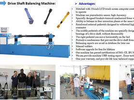 Propeller Shaft Cardan Shaft Drive Shaft Balancing Machines