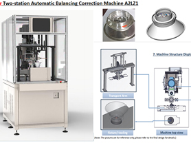 Juicer Filter Two Station Automatic Balancing Machine