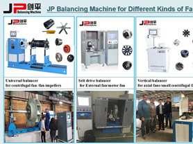 Balancing Machine for Different Kinds of Fans