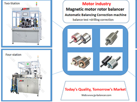 Magnetic Motor Rotor Automatic Balancing Machine