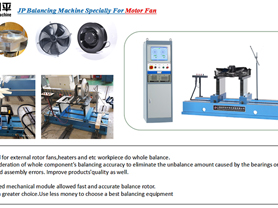 JP Balancing Machine Specially for Motor Fan