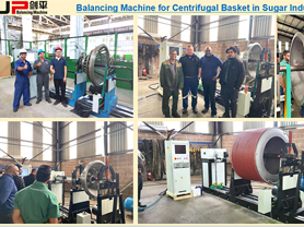 Centrifugal Basket Balancing Machine in Sugar Industry