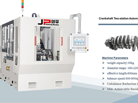 8-Cylinder Crankshaft Automatic Balancing Machine