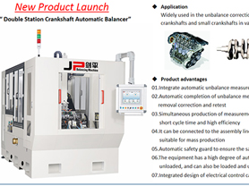 New Product Double Station Crankshaft Automatic Balancer