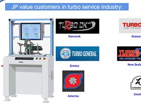 JP Turbo Balancing Machine