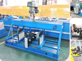 CRANKSHAFT BALANCING AND DRILLING MACHINE