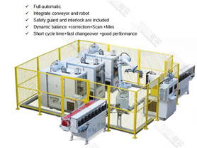 CE Standard Automatic Diff Case Balancing Machine Assembly line