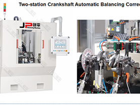 Two Station Crankshaft Automatic Balancing Correction Machine