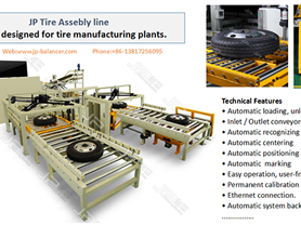 Tire Assembly Line designed for Tire Manufacturing Plants