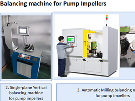 Dynamic Balancing Machine for Pump Impellers