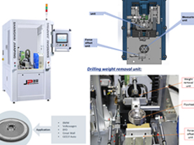 Flywheel Automatic Balancing Correction Machine