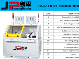 Automobile Heater Blower Assembly Balancing Machine