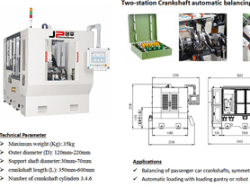 Automatic Balancing Machines for Crankshafts and Connecting Rods