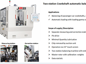 Automatic Crankshaft Dynamic Balancing Correction Machine