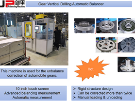 Automatic Balancing machines for gearbox components from JP