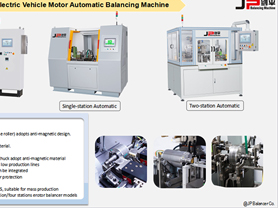 EV Motor Special Balancing Machines from JP