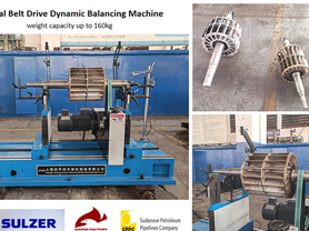 Horizontal Belt Drive Dynamic Balancing Machine