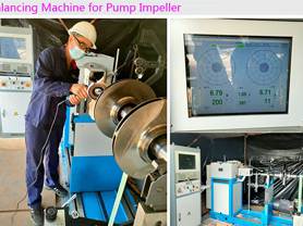 Universal Joint Balancing Machine for Pump Impeller