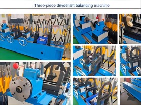 Three Piece Drive Shaft Balancing Machine