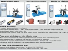 Machine Tool Spindle Balancer Machine Center Motor Balancer