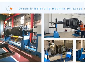 Dynamic Balancing Machine for Large Turbine Rotors