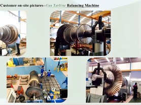 Customer on site picture-Gas Turbine Balancing Machine