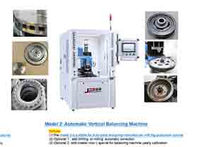 Manual and Automatic Vertical Balancing Machines