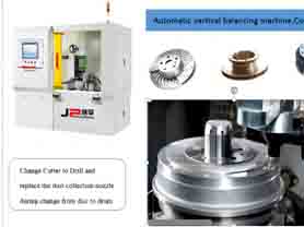 Automatic Vertical Balancing Machine Combine drilling unit with milling unit