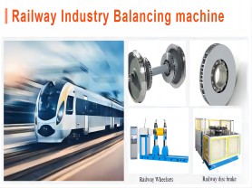 Balancing Machine for Rail Vehicle Brake Disks / for Rail Vehicle Wheels