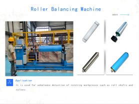 Printing Rubber Roller Paper Mill Dryer Balancing Machine