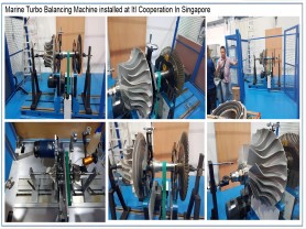 Marine Turbocharger Rotor Dynamic Balancing Machine