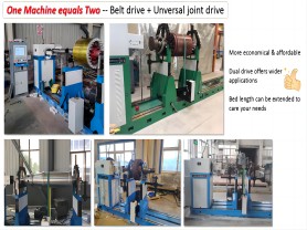 Industrial Belt Drive End Drive Balancing Machines