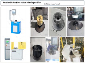 Fan Wheel Fan Blade vertical Balancing Machines