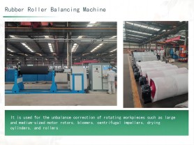 120T Rubber Roller Dynamic Balancing Machine