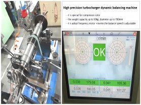 High Precision Turbocharger Dynamic Balancing Machine