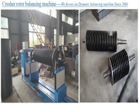 Crusher Rotor Combine Rotor Chopper Balancing Machines